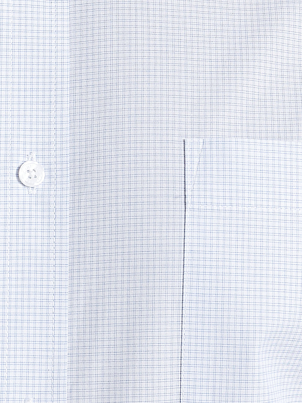 Chemise Cla Ni Car - Blanc Clair Carreaux - Homme