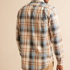 Cyrillus - Chemise Dro Mad - Bleu Clair Carreaux - Homme