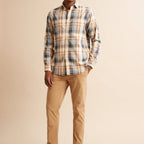 Cyrillus - Chemise Dro Mad - Bleu Clair Carreaux - Homme