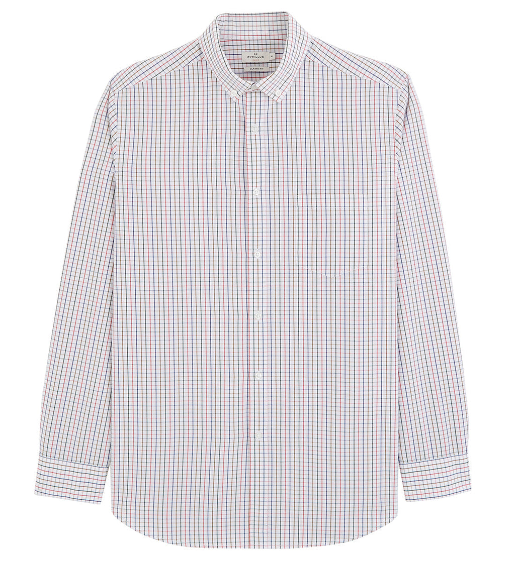Chemise Cla Car - Rose Fonce Uni - Homme