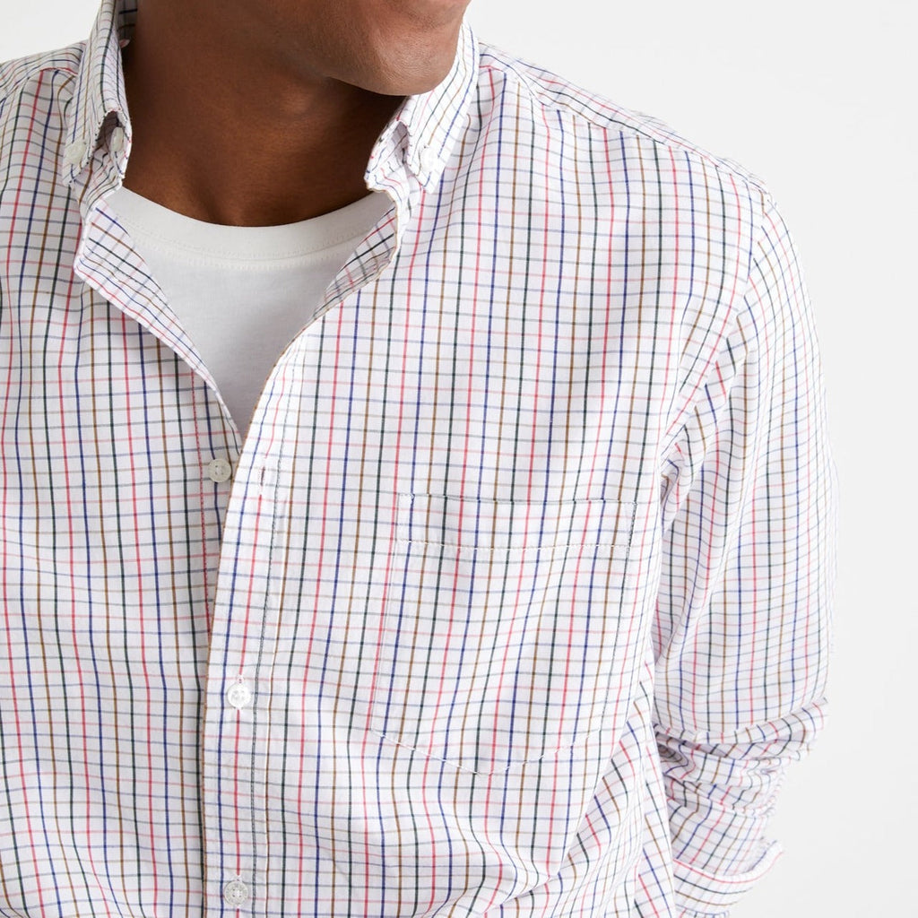 Chemise Cla Car - Rose Fonce Uni - Homme