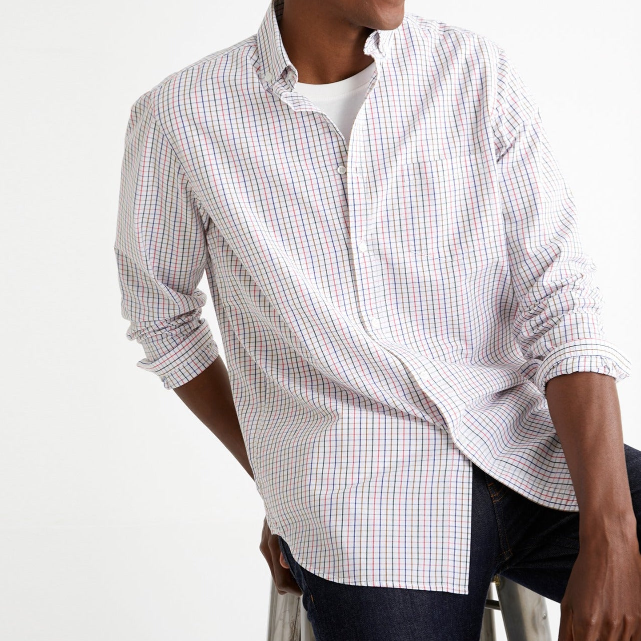 Chemise Cla Car - Rose Fonce Uni - Homme