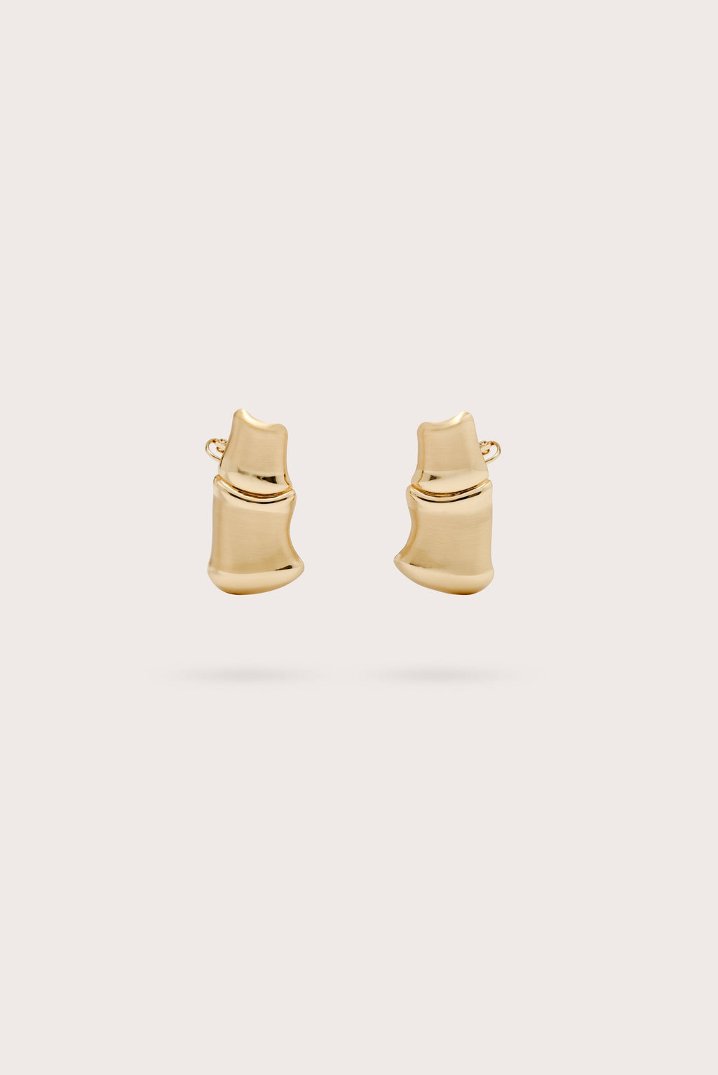 Boucles D'Oreilles Bambina - Brushed Brass