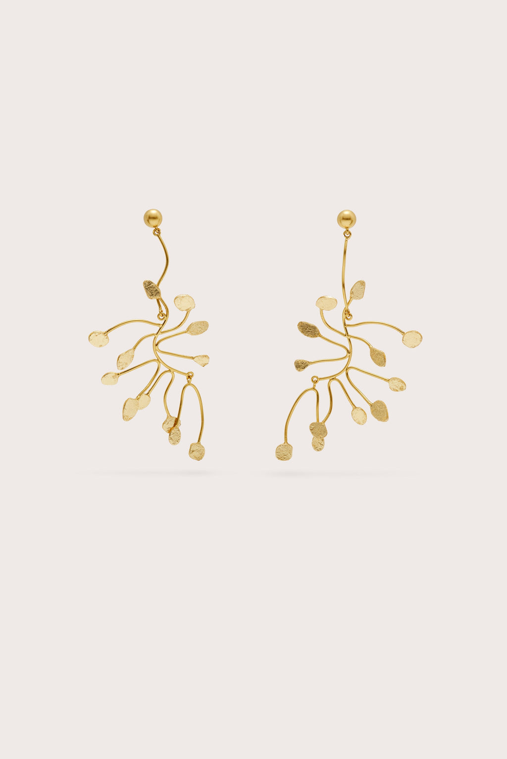Boucles D'Oreilles Ilaria - Gold Foiled