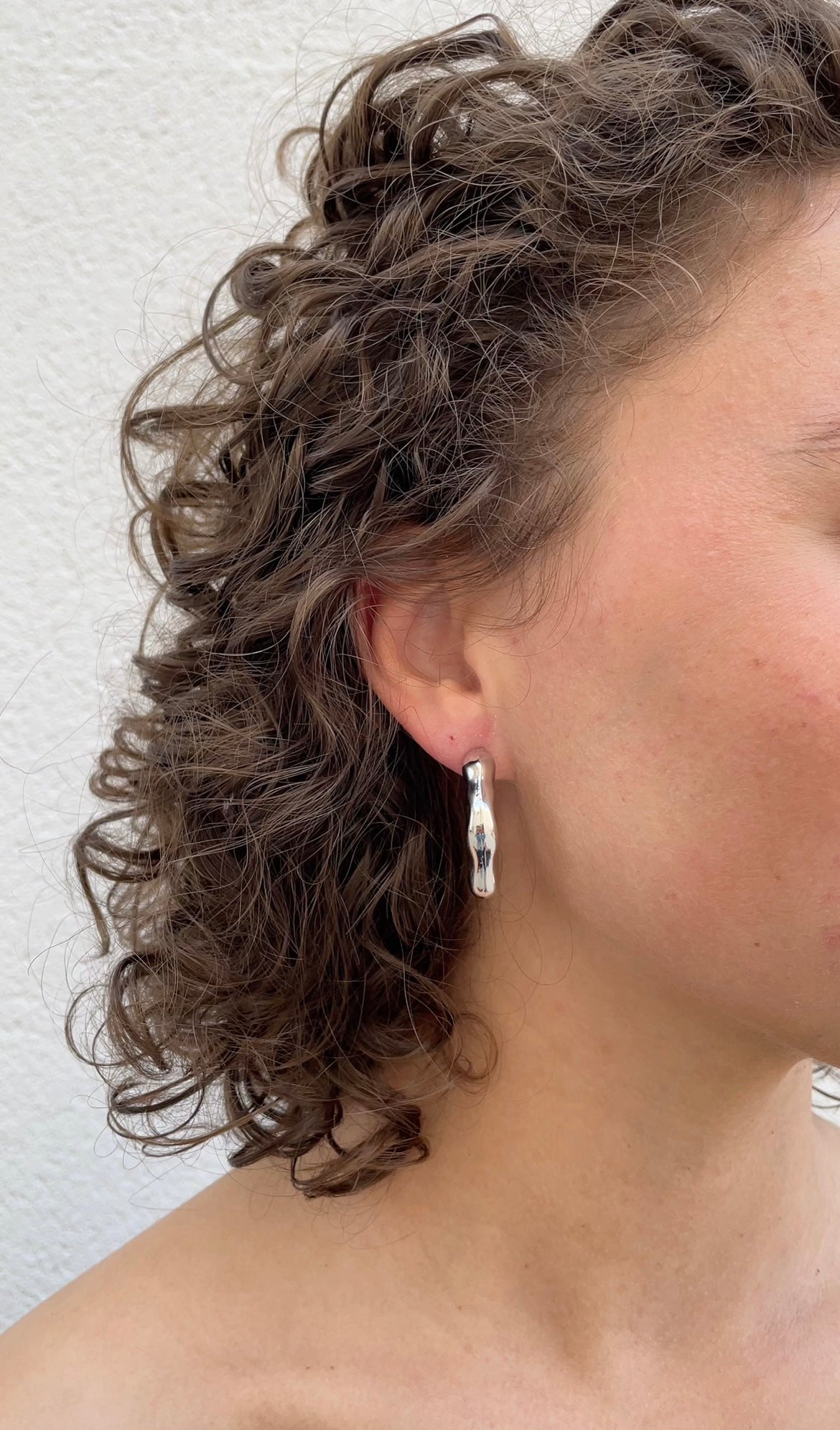 Boucles D'Oreilles Hammered
