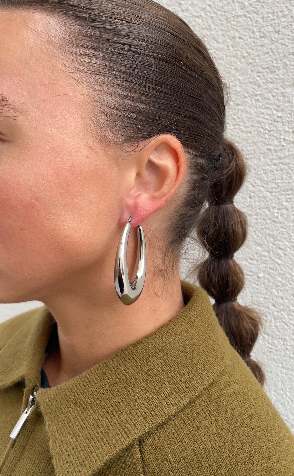 Boucles D'Oreilles Huge Oval