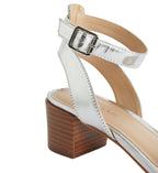 Cyrillus - Sandale Talon - Beige Moyen Imprime - Femme