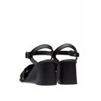 Miu Miu Caged-Toe Sandals - Black - Femme