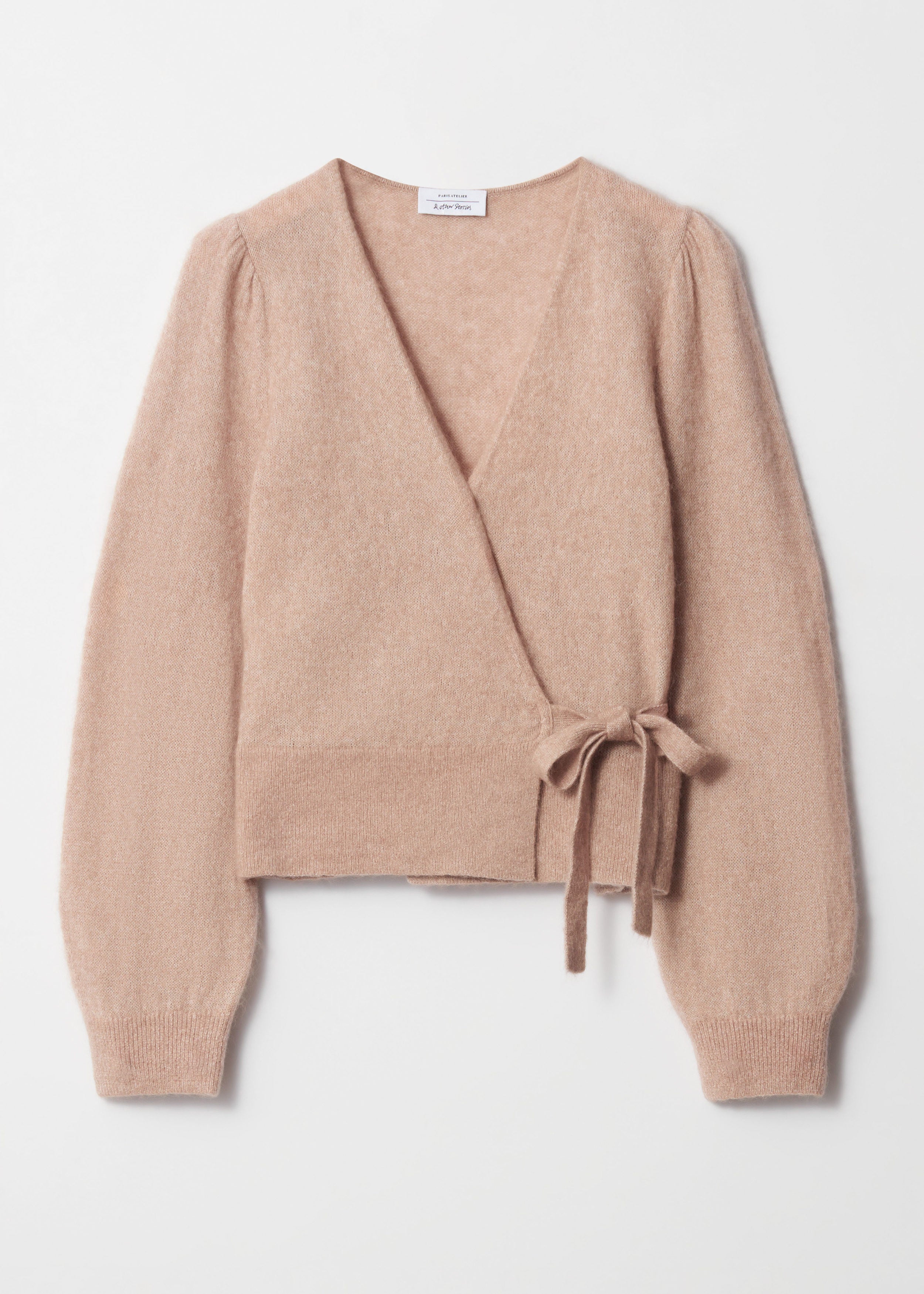 Gilet Cache-Cœur Pa Giselle - Beige