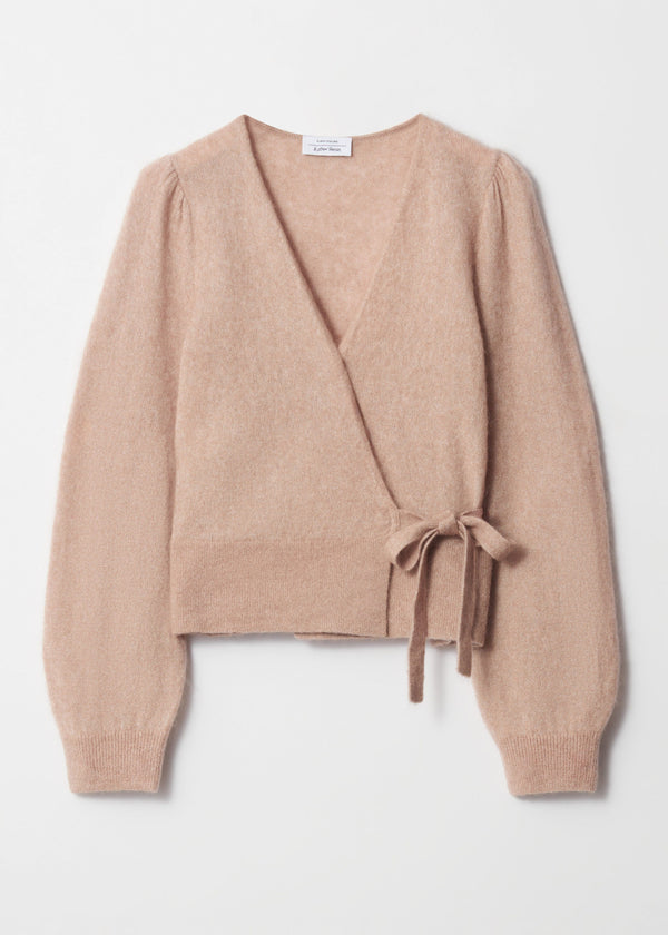 Gilet Cache-Cœur Pa Giselle - Beige