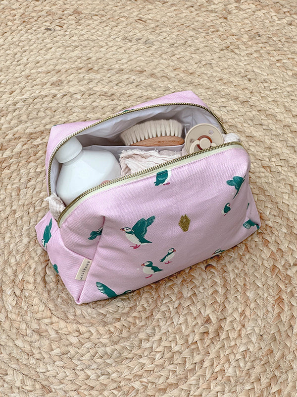 trousse de toilette bébé macareux milinane