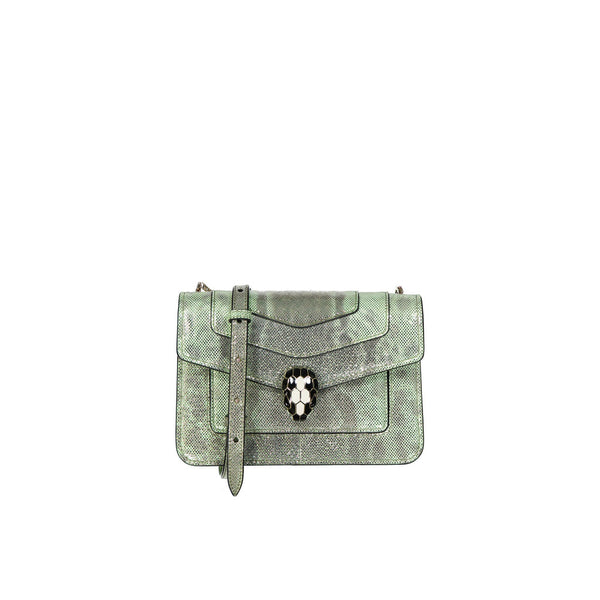 Bvlgari Serpenti Forever Mini Bag - Green - Femme