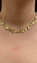 Collier Hammered