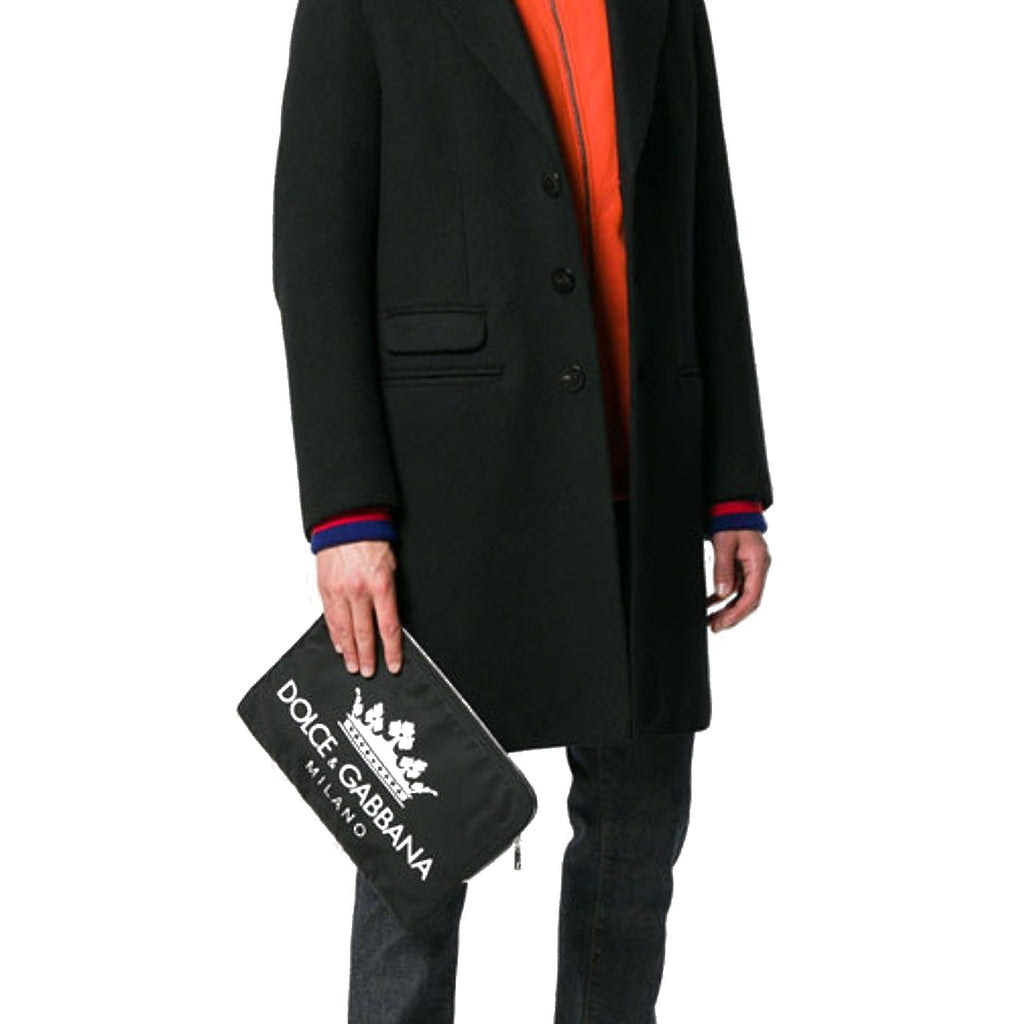 Dolce & Gabbana Logo Clutch - Black - Homme