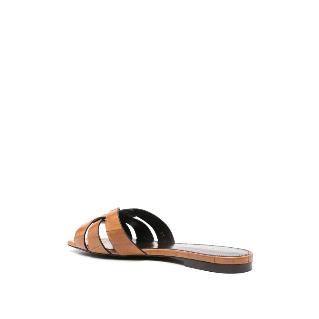 Sandales Saint Laurent Tribute - Brown - Femme