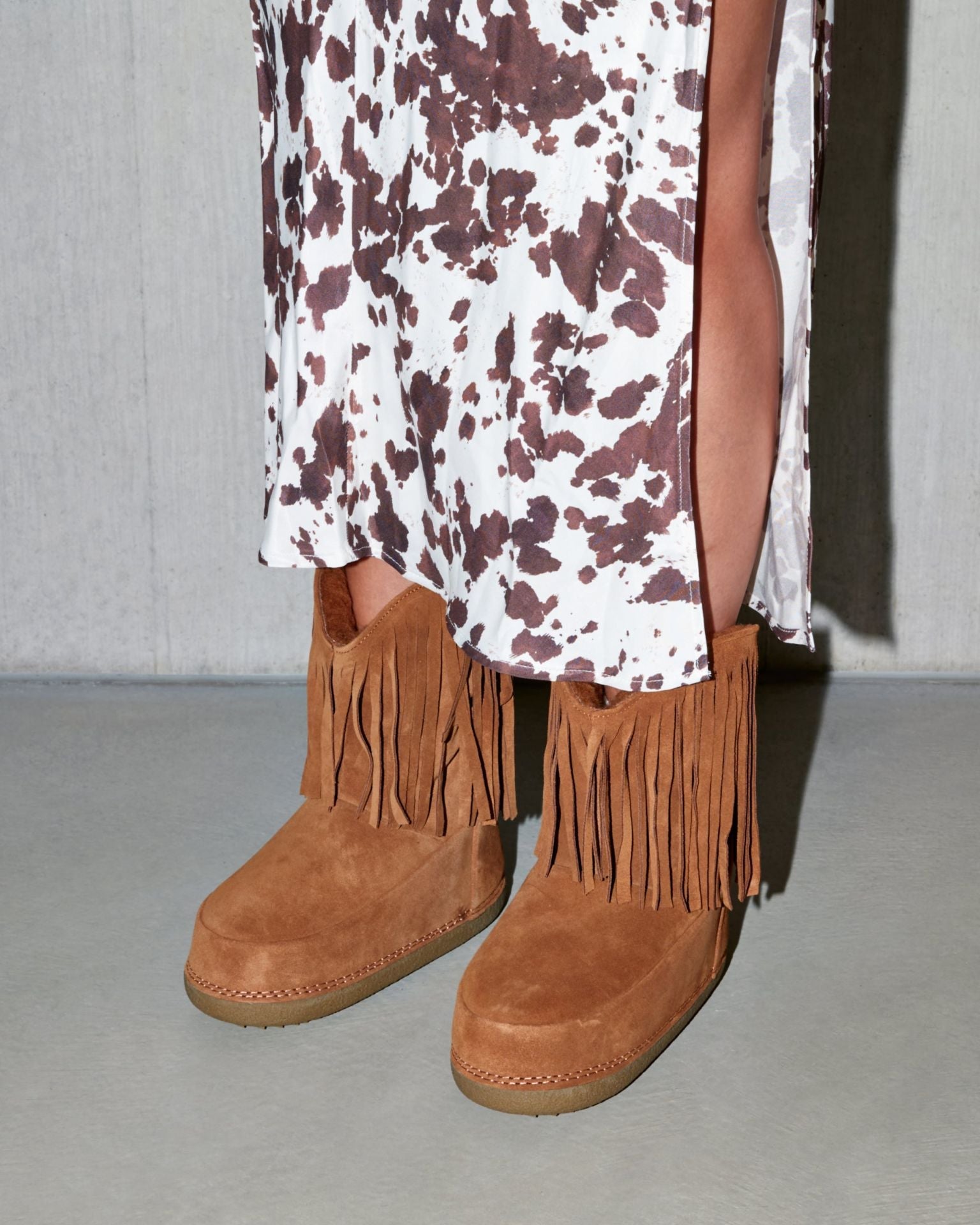 Bottes de Cowboy à Franges - Brown