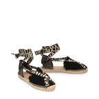 Espadrilles Stella Mccartney Gaia Canvas - Black - Femme
