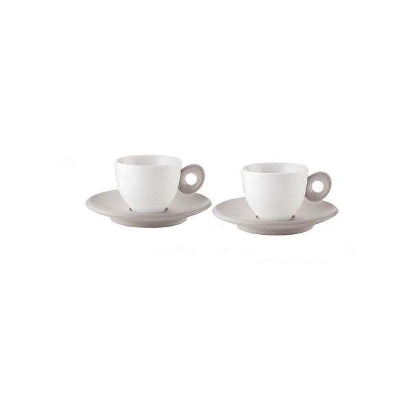 Set De 2 Tasses À Expresso Avec Soucoupes "Everyday"
