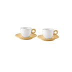Set De 2 Tasses À Expresso Avec Soucoupes "Everyday"