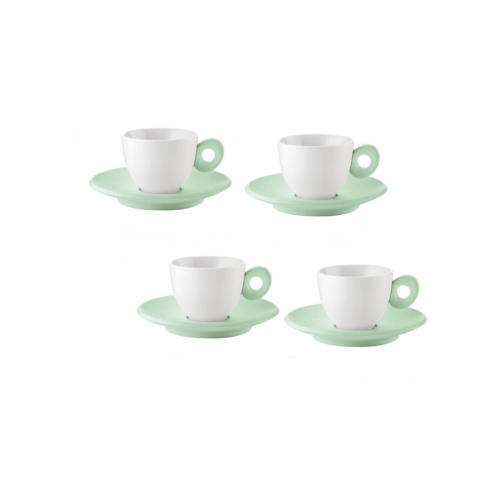 Set De 4 Tasses À Expresso Avec Soucoupes "Everyday"