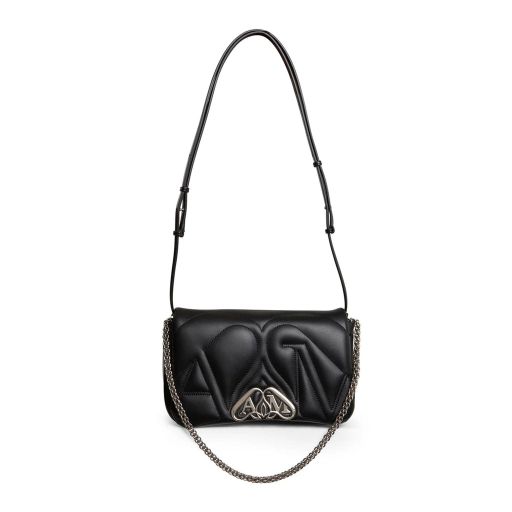 Alexander Mcqueen The Seal Shoulder Bag - Black - Femme