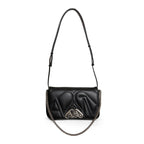 Alexander Mcqueen The Seal Shoulder Bag - Black - Femme
