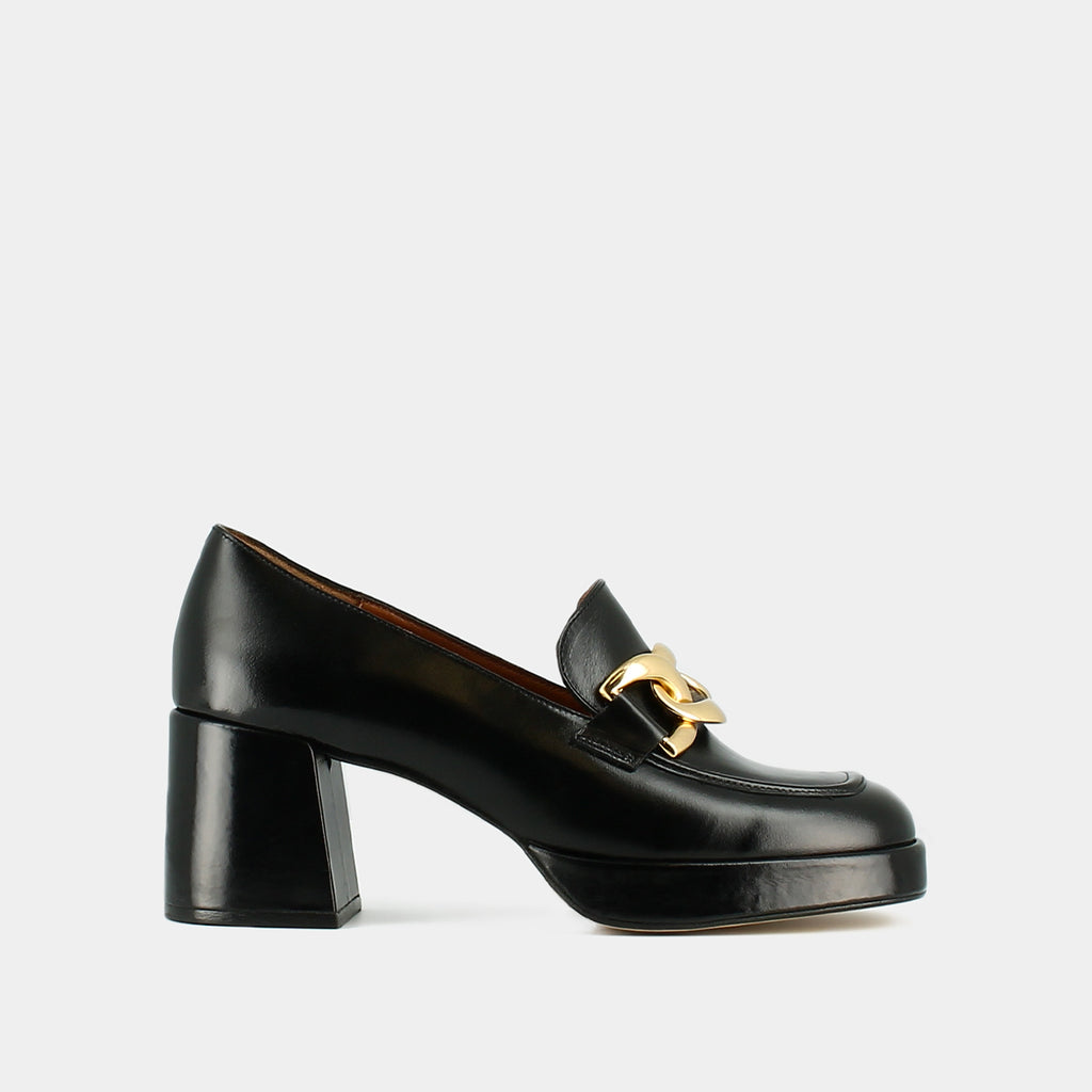 Jonak - Mocassins Valet Cuir  - Noir