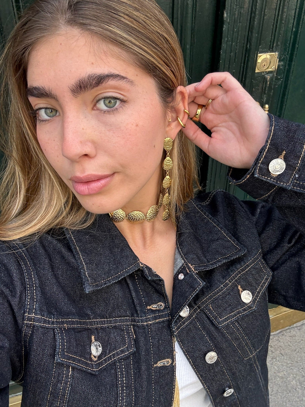 Boucles D'Oreilles Martillados