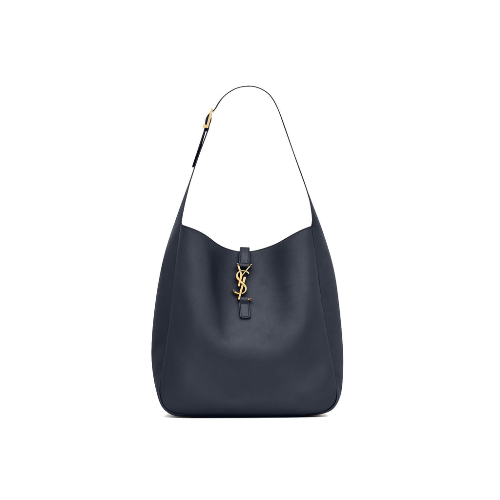 Saint Laurent - Le 5A7 Large Ysl Shoulder Hobo Bag - Black