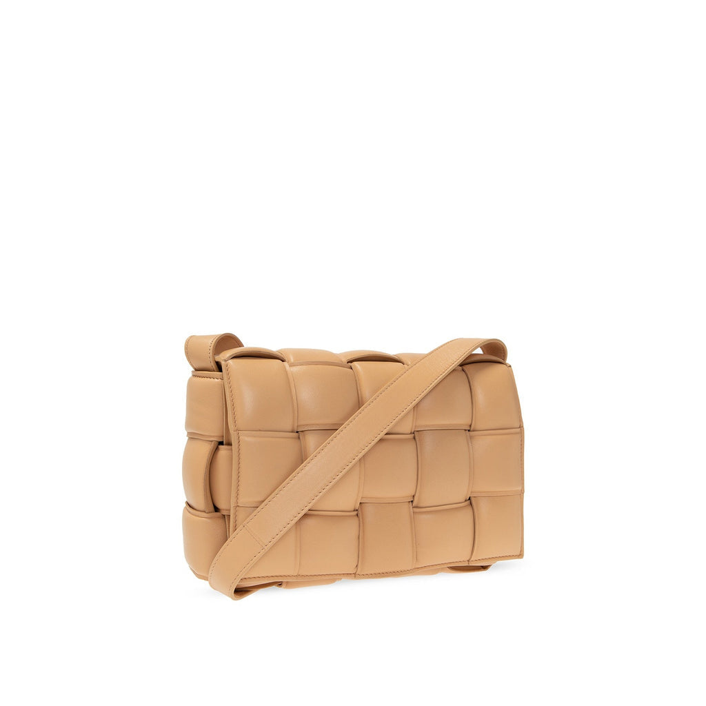 Bottega Veneta Padded Cassette Shoulder Bag - Beige - Femme