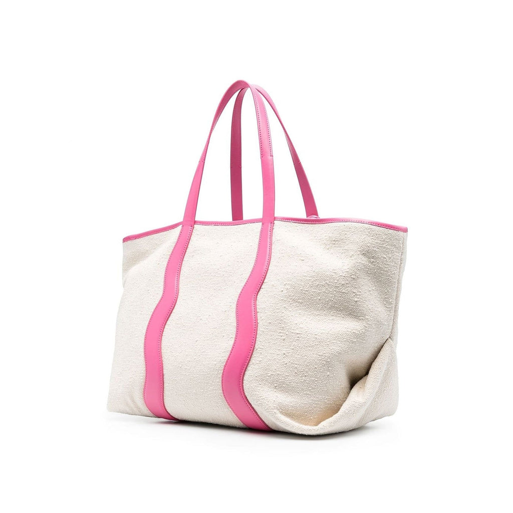 Palm Angels Tote Bag - White - Femme