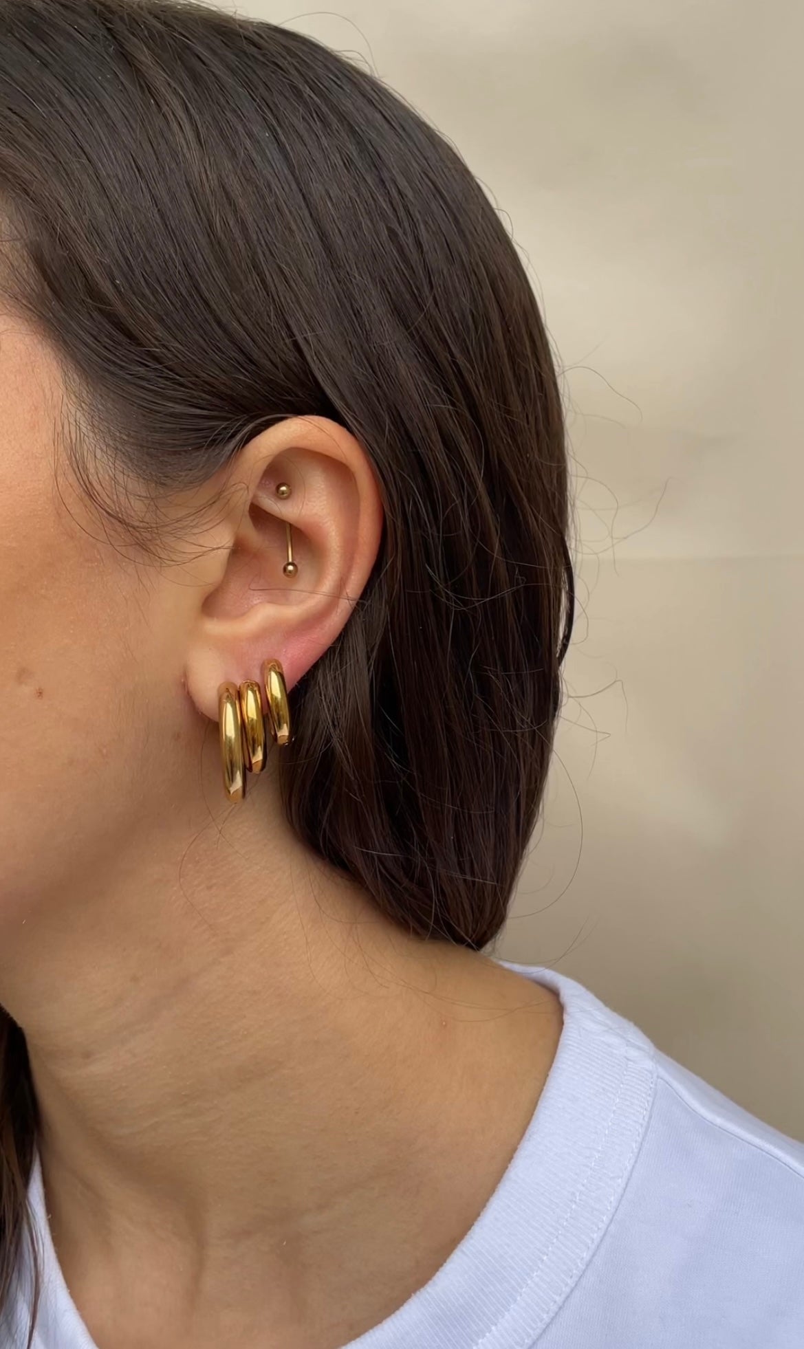 Boucles D'Oreilles Timeless Hoops