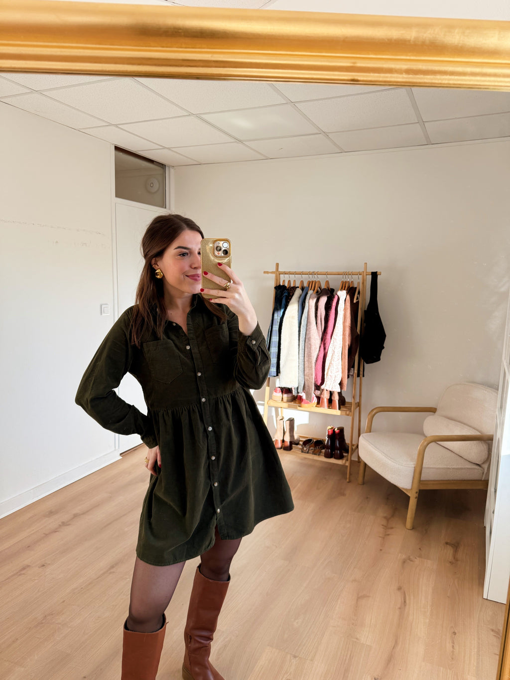 Robe Victoria Kaki