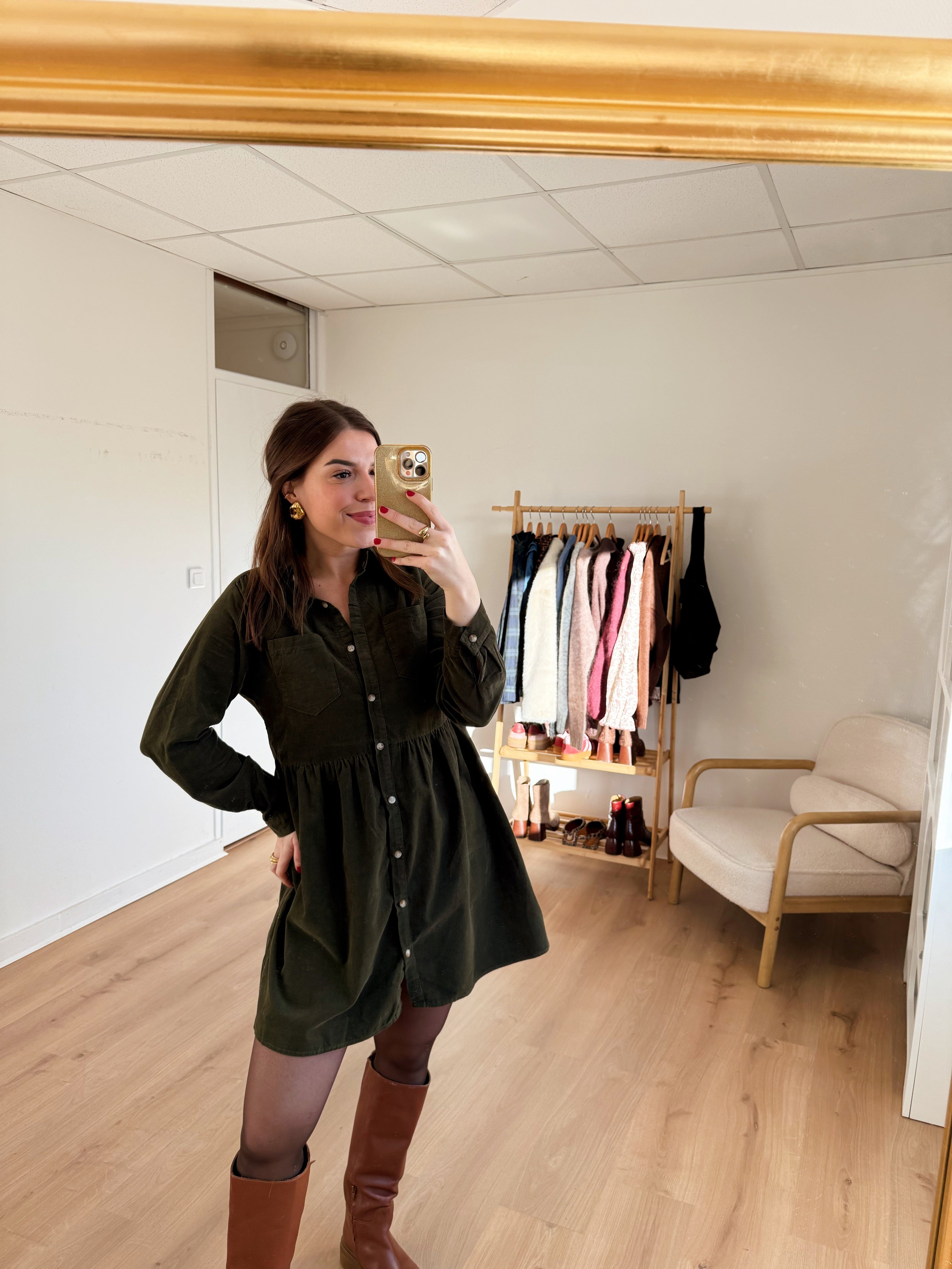 Robe Victoria Kaki