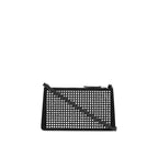Burberry Leather Shoulder Pouch - Black - Femme
