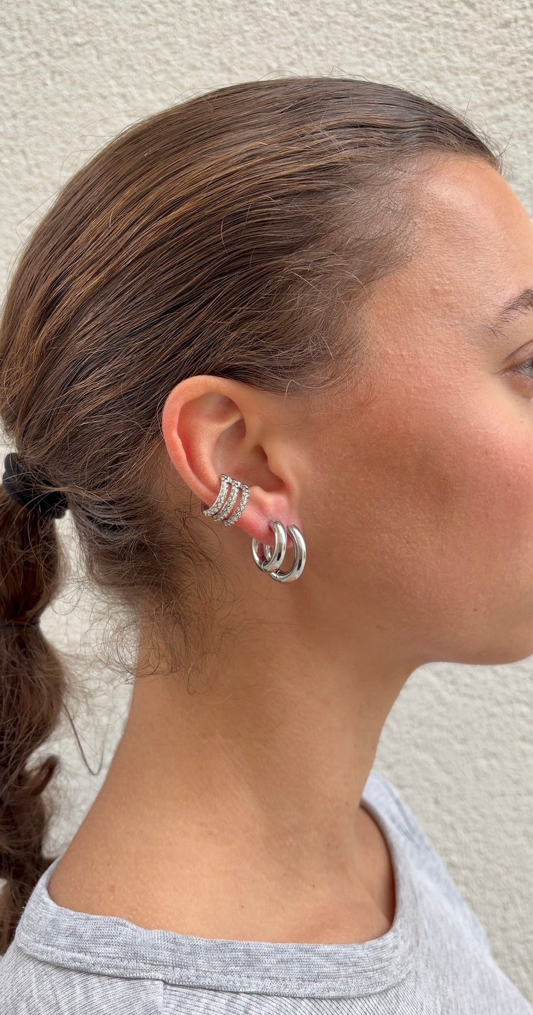 Earcuff Trio Gems