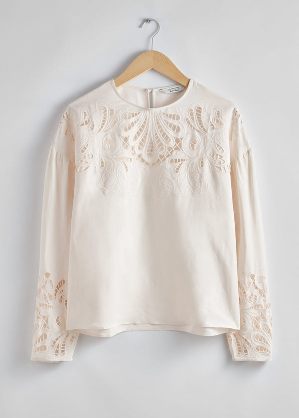 Blouse La Holly - Beige