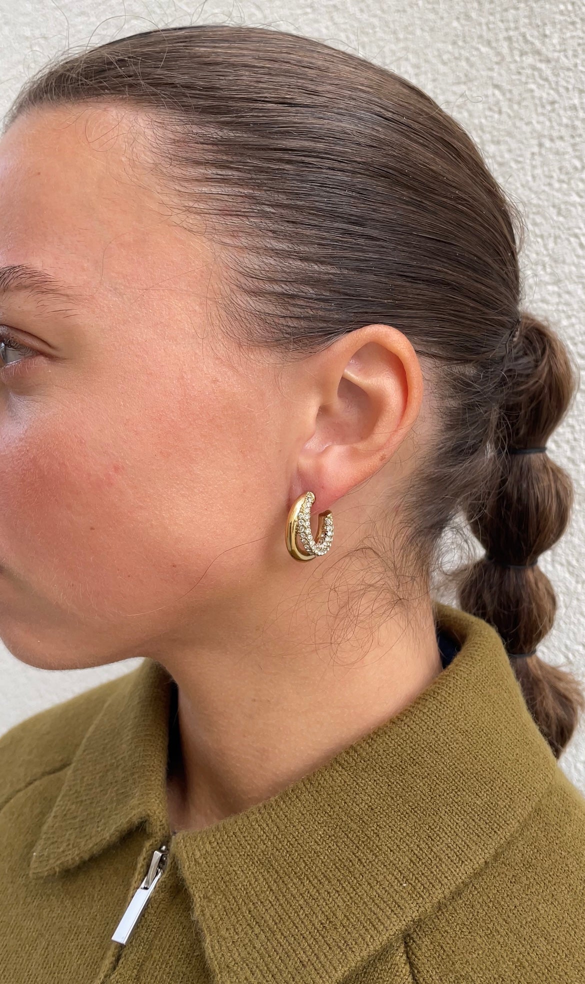 Boucles D'Oreilles Combined Gems