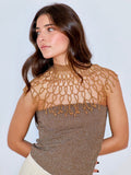 Chocker Luna Dorado