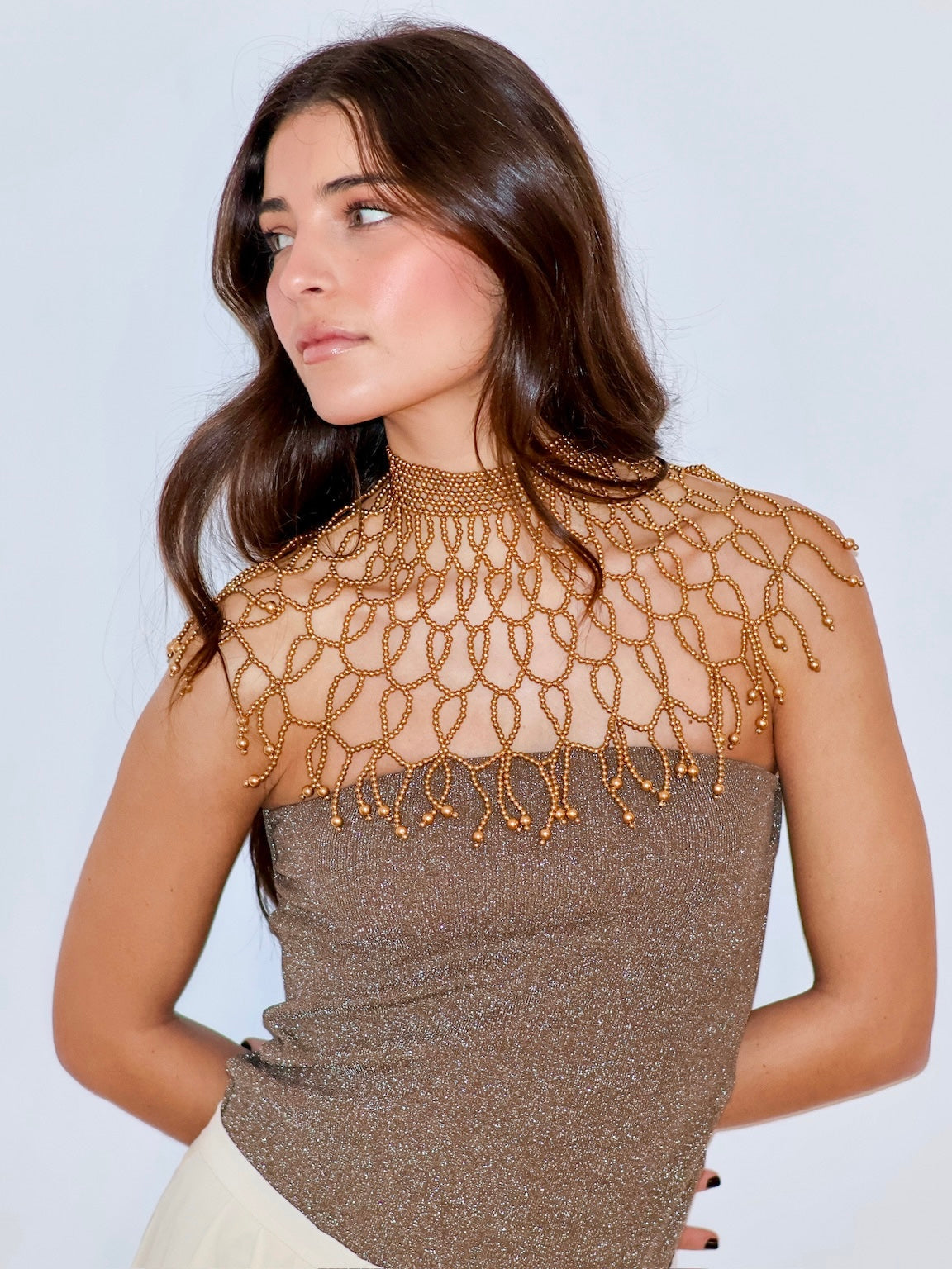 Chocker Luna Dorado
