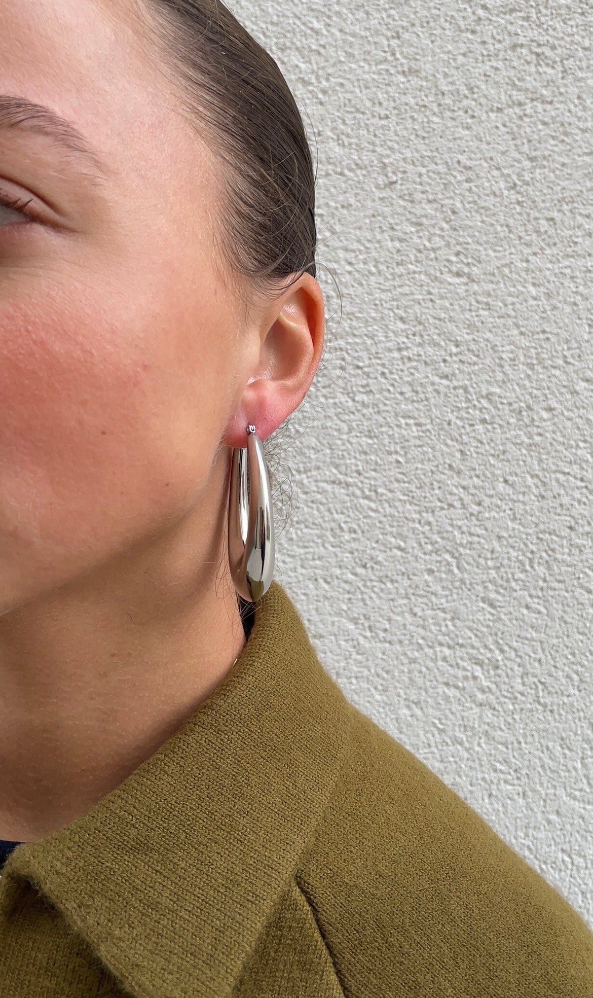 Boucles D'Oreilles Huge Oval