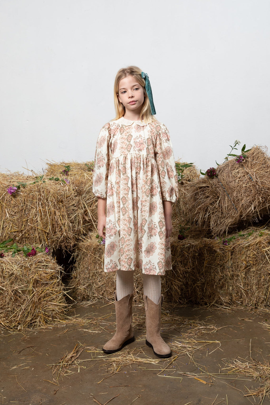 Robe Darja À Tapisserie Florale - Enfant