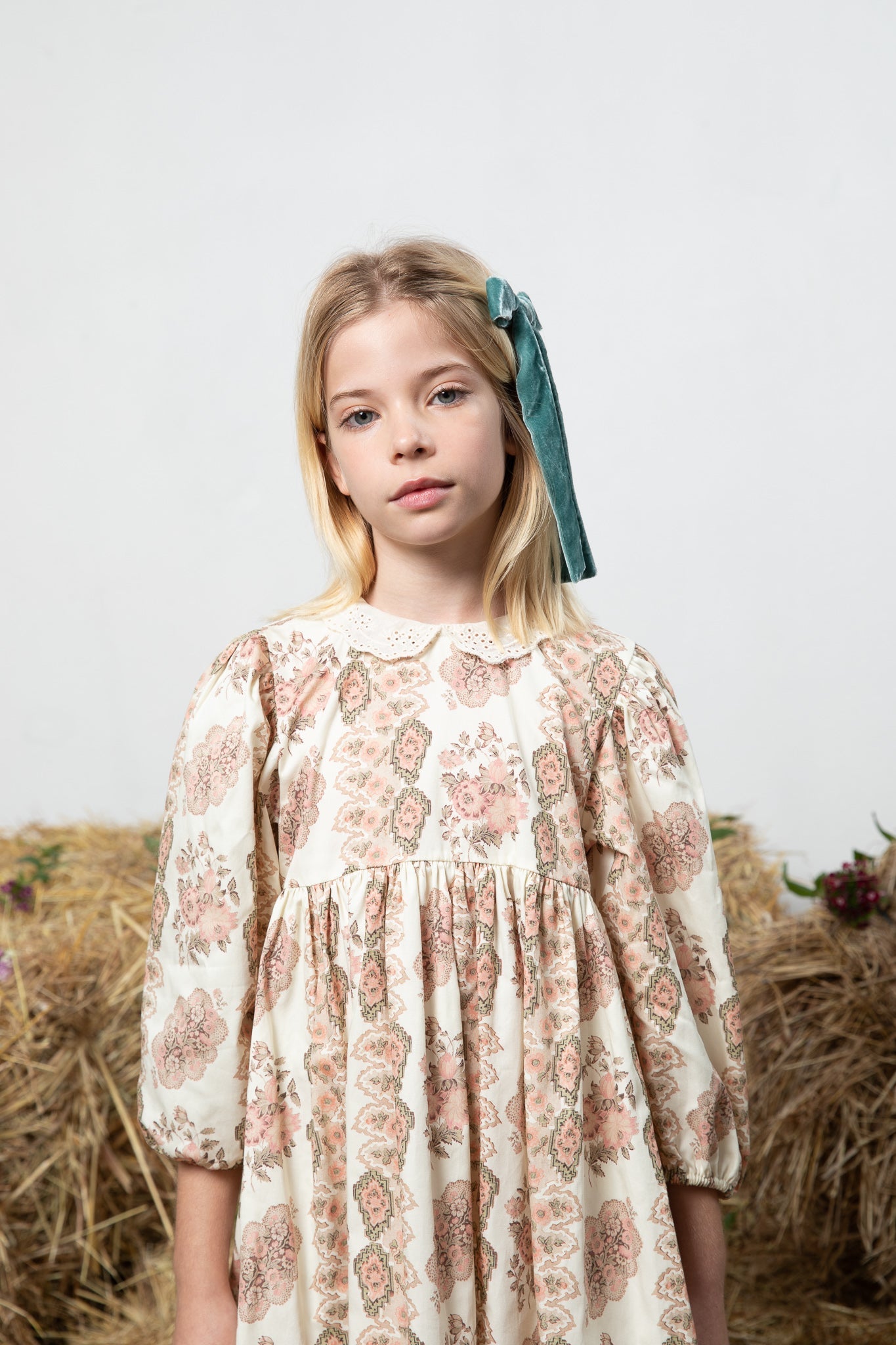 Robe Darja À Tapisserie Florale - Enfant