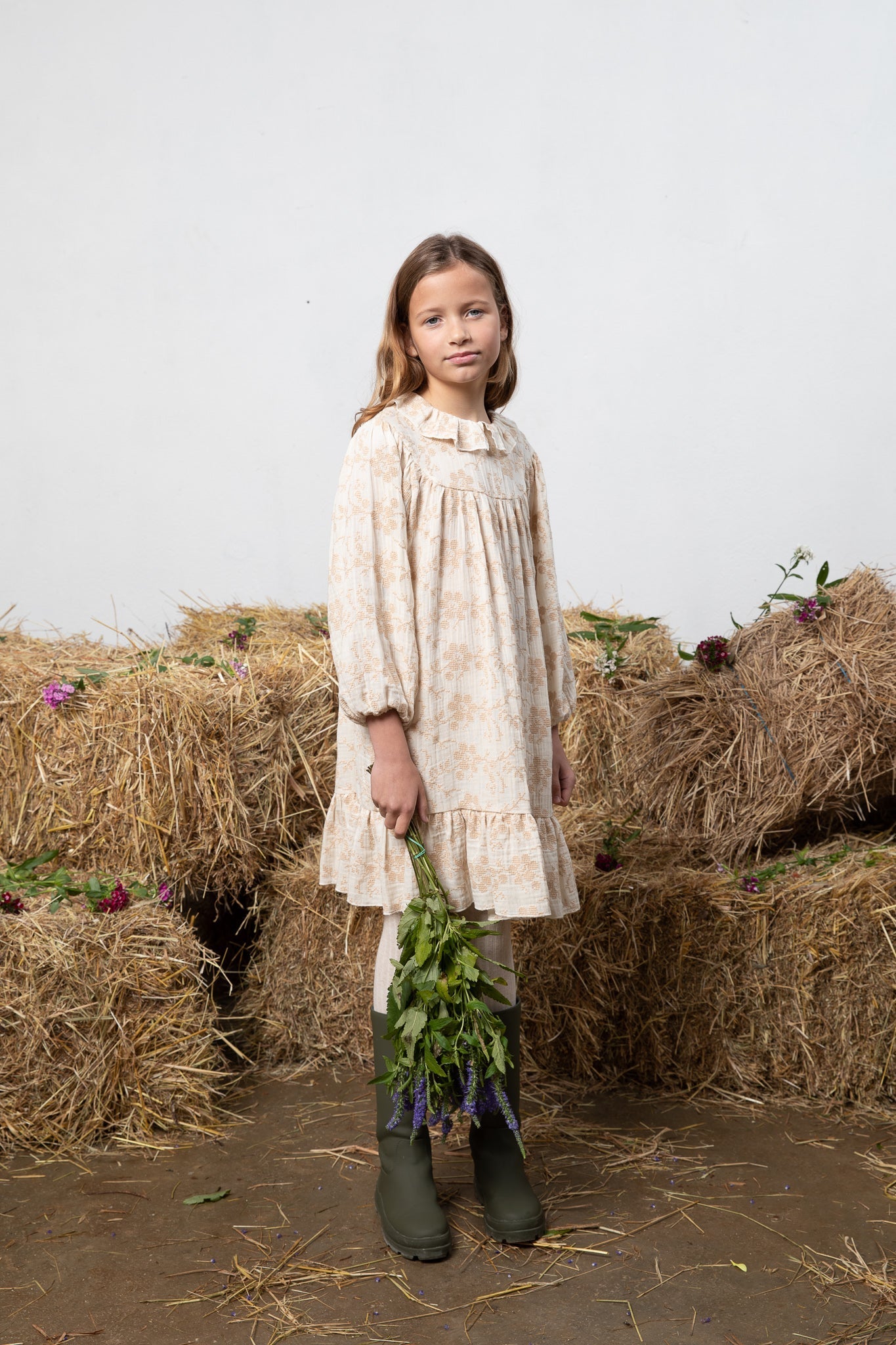 Robe Isabella Broderie Naturelle - Bébé / Enfant