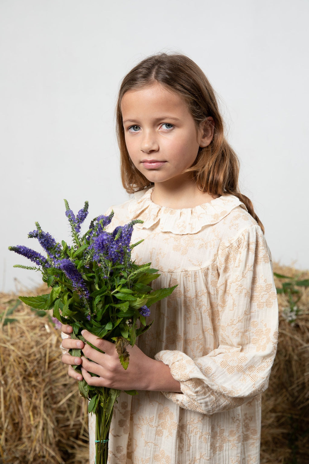 Robe Isabella Broderie Naturelle - Bébé / Enfant