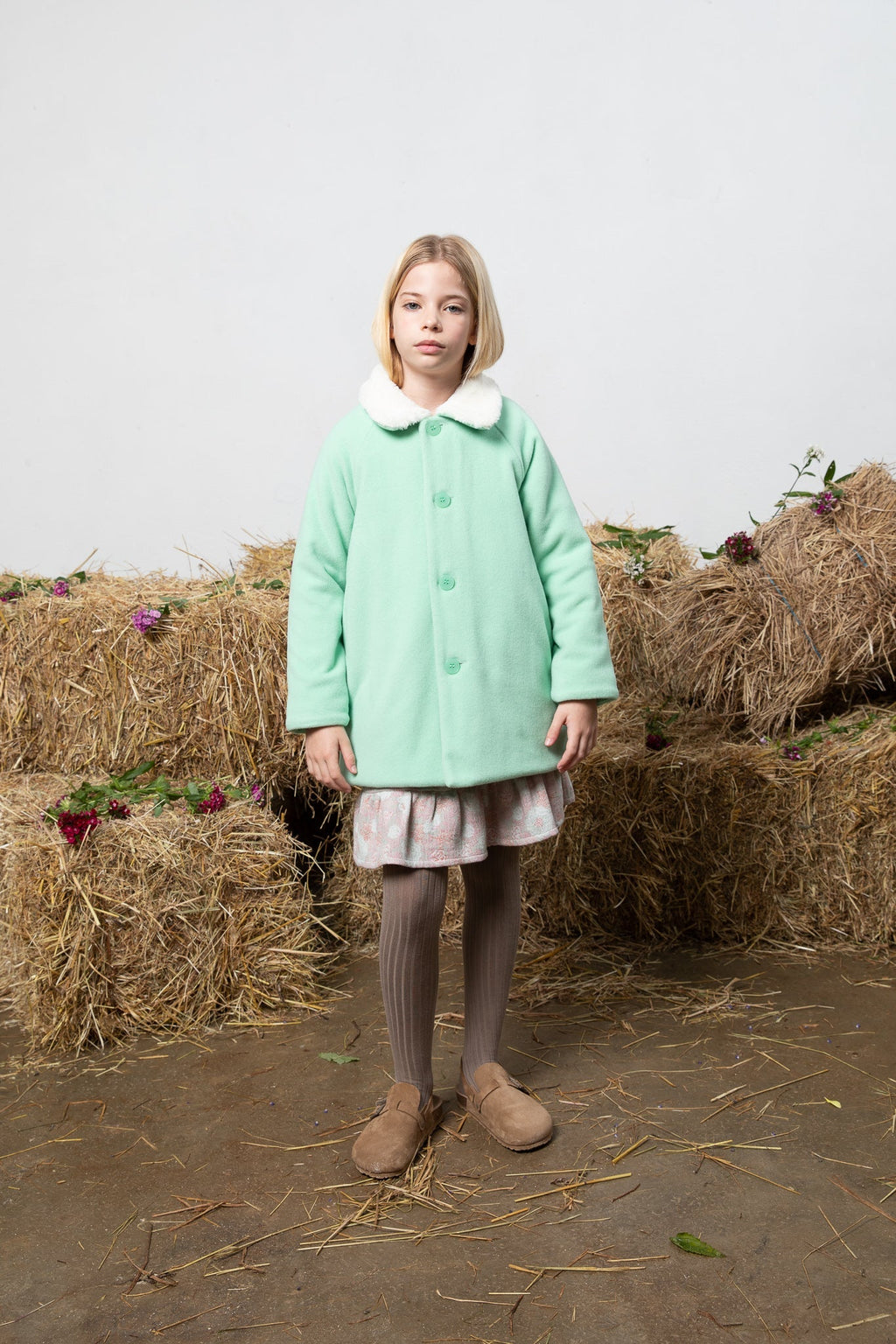 Manteau Luna Menthe D'Hiver - Enfant