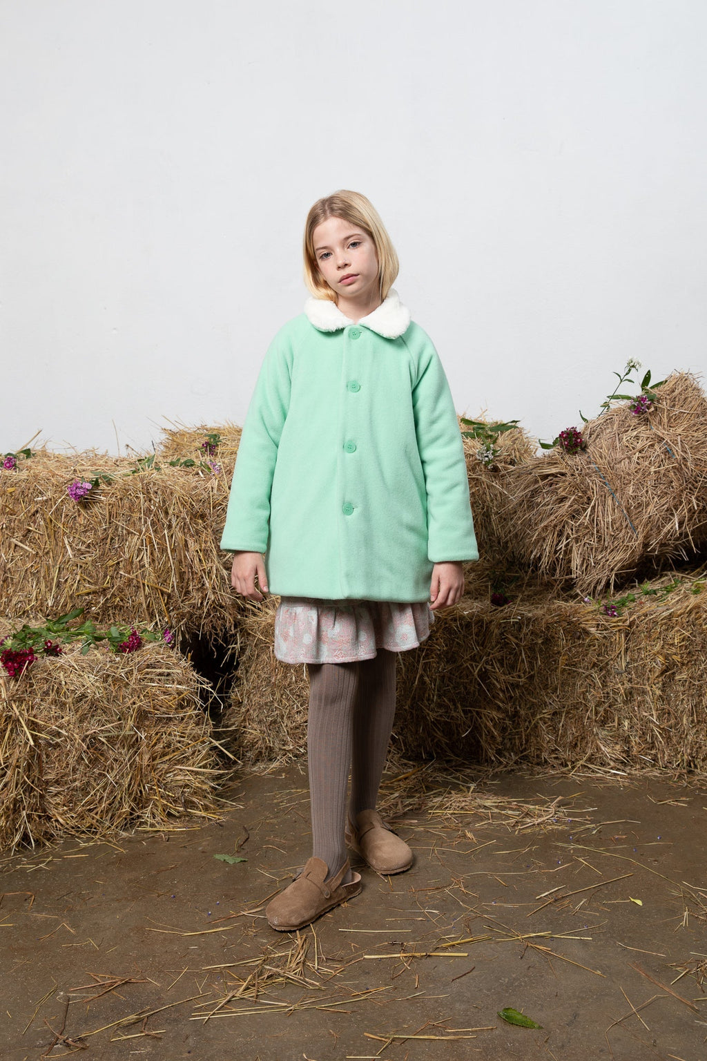 Manteau Luna Menthe D'Hiver - Enfant