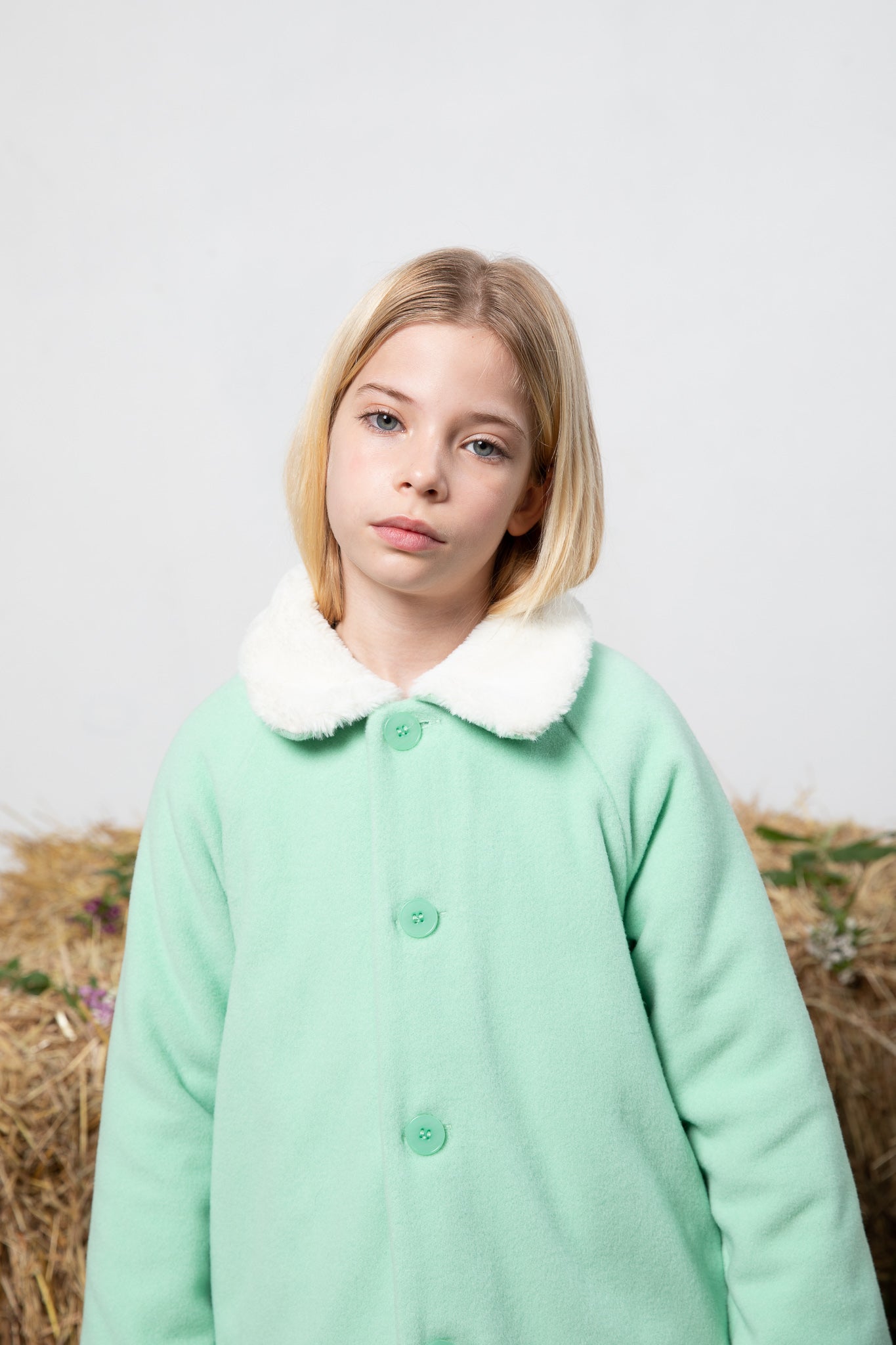 Manteau Luna Menthe D'Hiver - Enfant