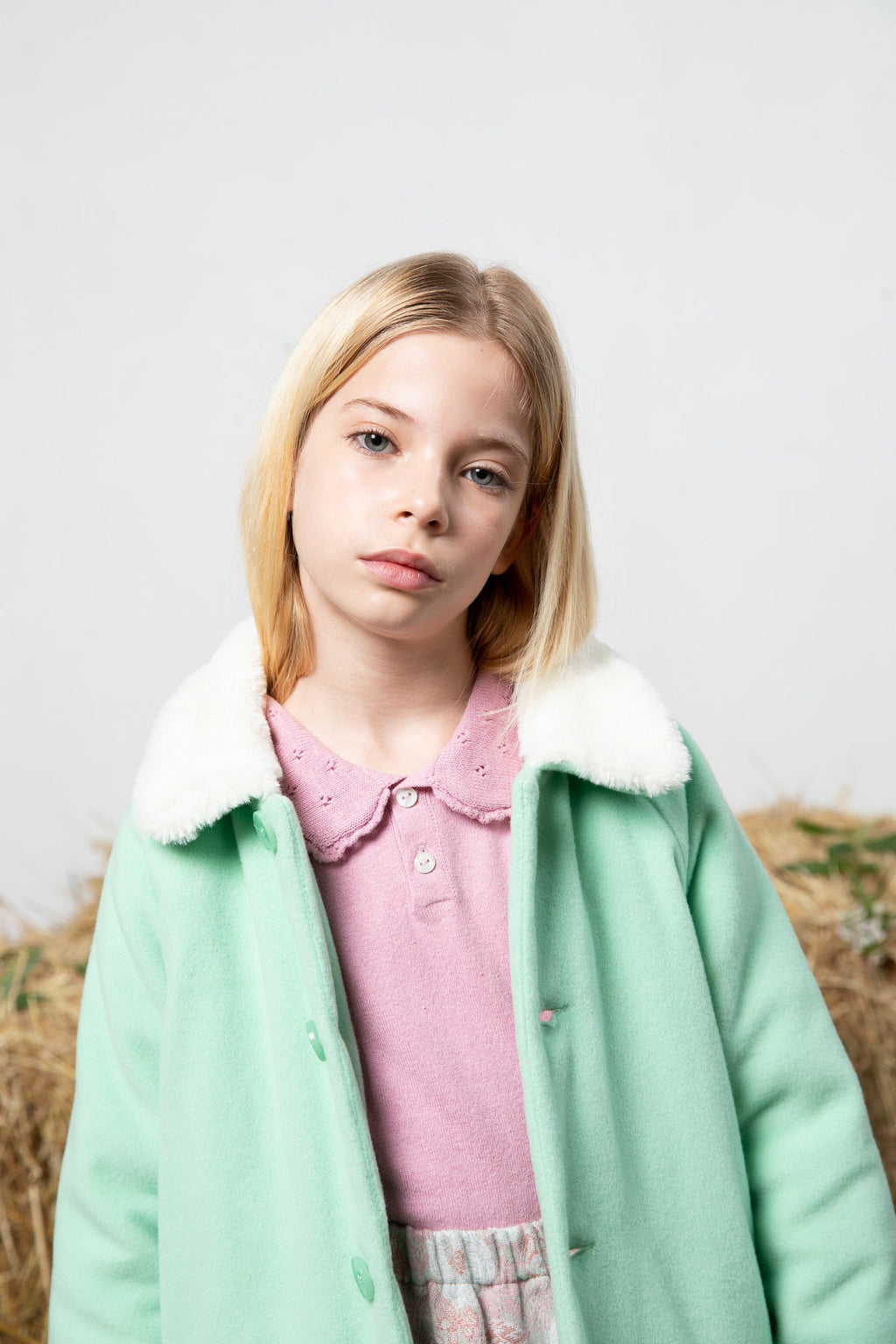 Manteau Luna Menthe D'Hiver - Enfant