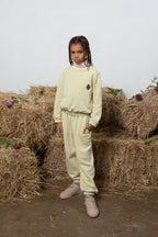 Pantalon De Survêtement Luke Sauge - Enfant